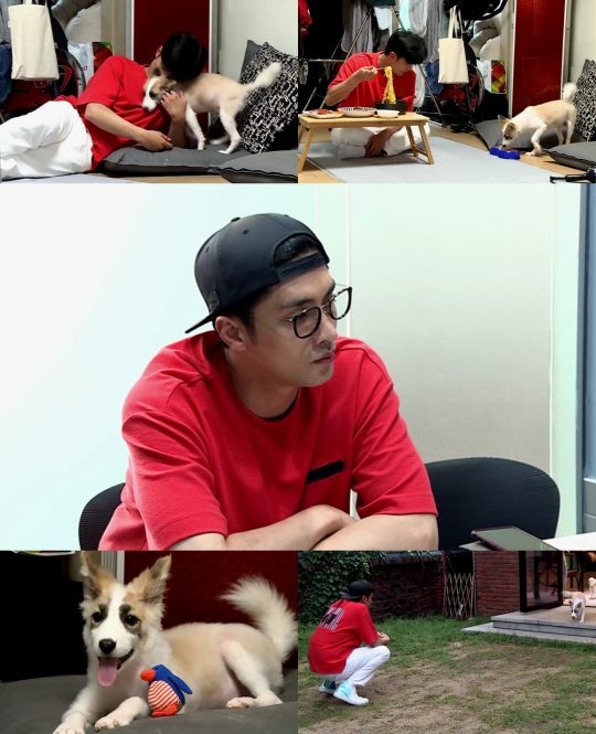나 혼자 산다 성훈 사진제공=MBC배우 성훈이 반려견 양희의 도전을 응원했다
